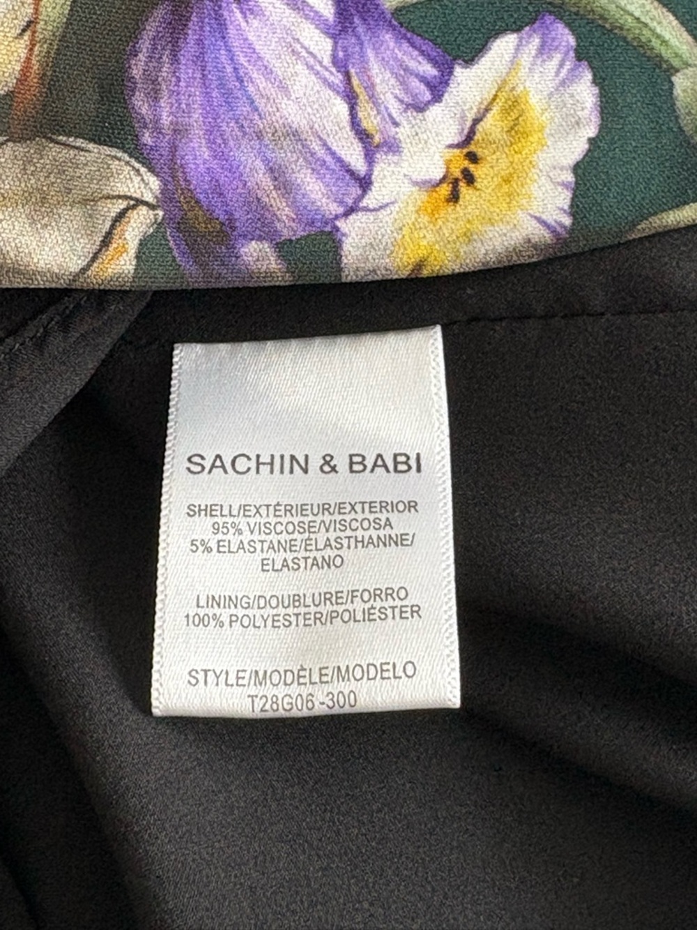 New with tags Sachin & Babi Galiana Gown SZ 10 - Picture 8 of 9